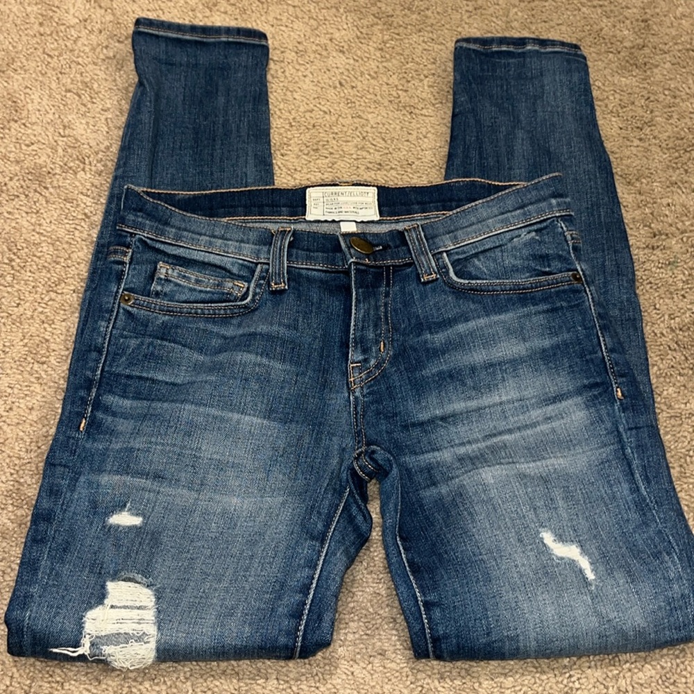 CURRENT ELLIOT The Stiletto jeans